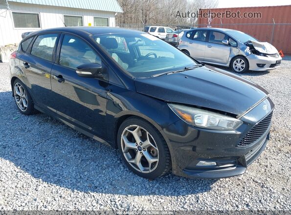 1FADP3L93GL237508 2016 FORD FOCUS ST Черный Передняя правая четверть