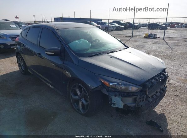 1FADP3L93JL247107 2018 FORD FOCUS ST Gray Передня права чверть