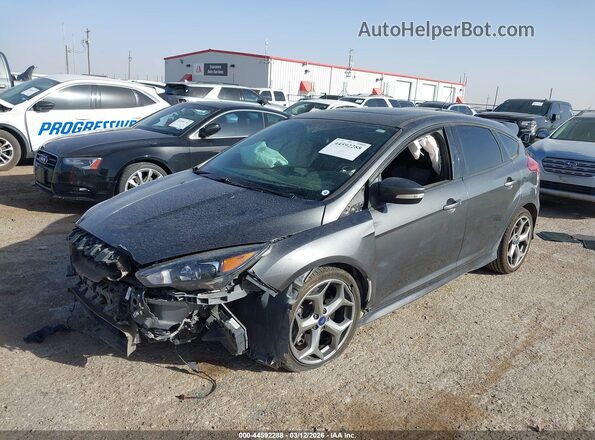 1FADP3L93JL247107 2018 FORD FOCUS ST Gray Передня ліва чверть