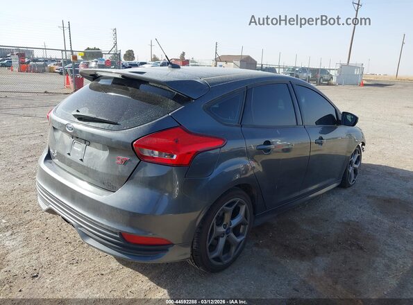 1FADP3L93JL247107 2018 FORD FOCUS ST Gray Задня права чверть