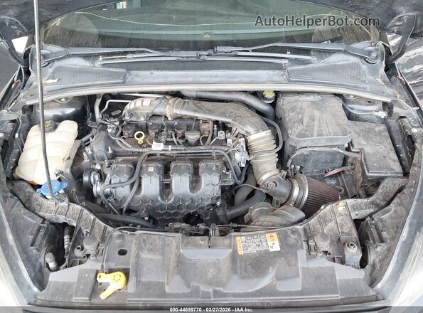 1FADP3L94GL212908 2016 FORD FOCUS ST Black Widok z tyłu