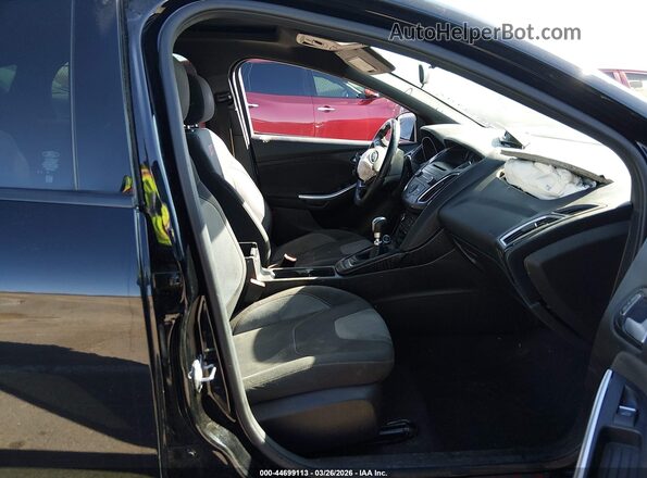 1FADP3L94GL218837 2016 FORD FOCUS ST Black Widok wnętrza z przodu