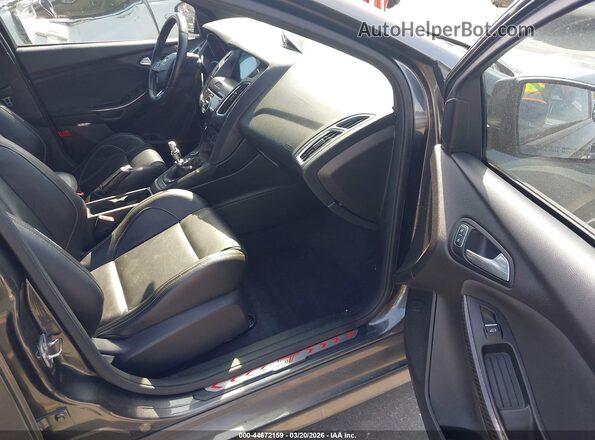 1FADP3L94GL241194 2016 FORD FOCUS ST Серый Вид салона спереди