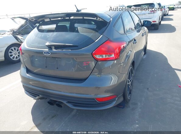 1FADP3L94GL241194 2016 FORD FOCUS ST Серый Задняя правая четверть