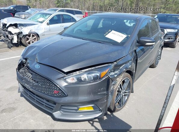 1FADP3L94GL241194 2016 FORD FOCUS ST Серый Передняя левая четверть