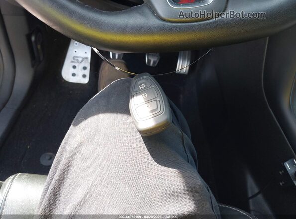 1FADP3L94GL241194 2016 FORD FOCUS ST Серый Вид панели приборов