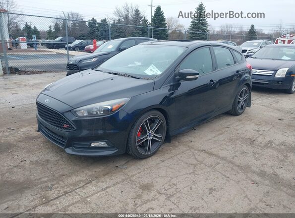 1FADP3L95HL313344 2017 FORD FOCUS ST Черный Передняя левая четверть