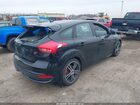 2017 Ford Focus St   Черный vin: 1FADP3L95HL313344