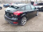 2018 Ford Focus St   Черный vin: 1FADP3L95JL213427