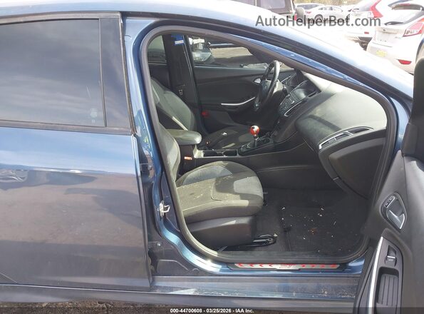 1FADP3L95JL281386 2018 FORD FOCUS ST Blue Widok wnętrza z przodu
