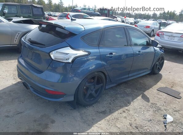 1FADP3L95JL281386 2018 FORD FOCUS ST Blue Tył prawy