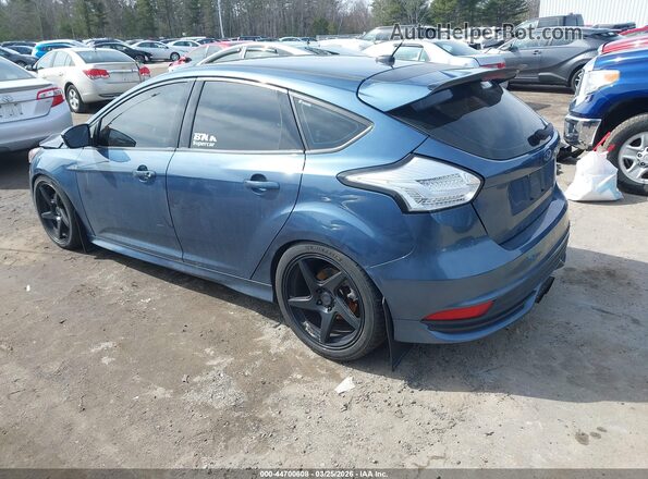 1FADP3L95JL281386 2018 FORD FOCUS ST Blue Tył lewy