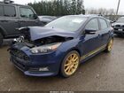 2017 Ford Focus St   Синий vin: 1FADP3L96HL206528