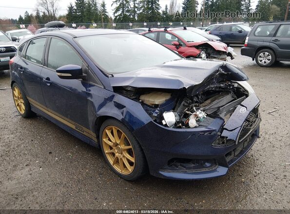 1FADP3L96HL206528 2017 FORD FOCUS ST Синий Передняя правая четверть