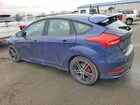 2017 Ford Focus St Синий vin: 1FADP3L96HL240906