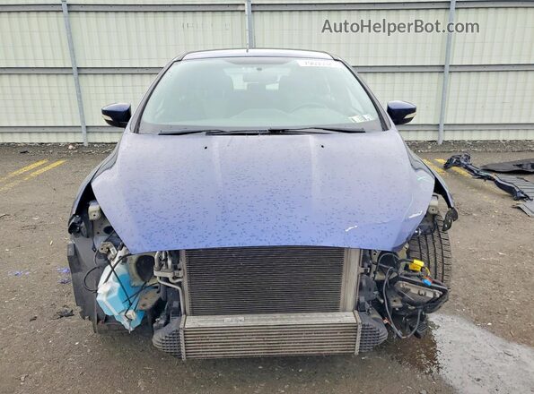 1FADP3L96HL240906 2017 FORD FOCUS Синий Вид спереди
