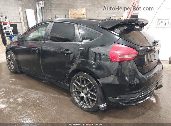 1FADP3L97JL325503 2018 FORD FOCUS ST Черный Задняя левая четверть