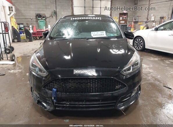 1FADP3L97JL325503 2018 FORD FOCUS ST Черный Вид панели приборов