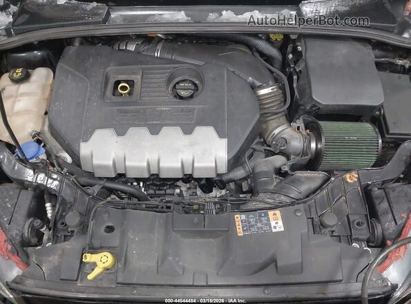 1FADP3L97JL325503 2018 FORD FOCUS ST Черный Вид сзади