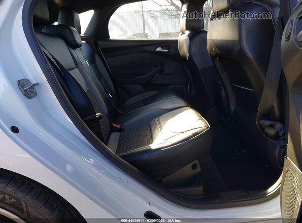 1FADP3L99HL285340 2017 FORD FOCUS ST White Vista de la etiqueta del VIN