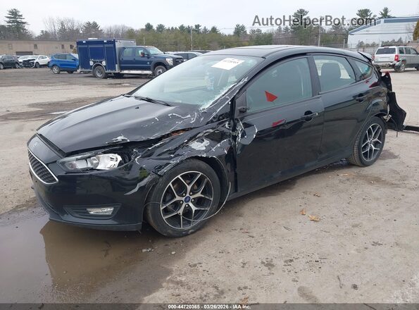 1FADP3M23JL283896 2018 FORD FOCUS Черный Передняя левая четверть