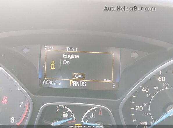 1FADP3M25HL232085 2017 FORD FOCUS Серебряный 