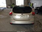 2017 Ford Focus Sel Золотой vin: 1FADP3M26HL305285