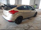 2017 Ford Focus Sel Золотой vin: 1FADP3M26HL305285