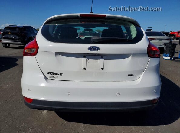 1FADP3M2XHL337365 2017 FORD FOCUS Белый Вид сзади