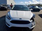 2017 Ford Focus Sel Белый vin: 1FADP3M2XHL337365