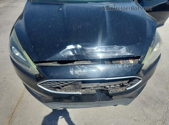 1FADP3M2XJL201632 2018 FORD FOCUS Black Widok wnętrza z tyłu