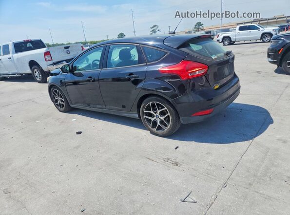 1FADP3M2XJL201632 2018 FORD FOCUS Black Tył lewy