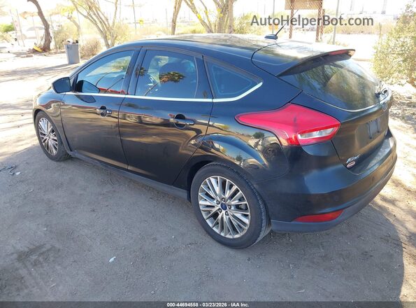 1FADP3N22GL395919 2016 FORD FOCUS Black Trasero izquierdo
