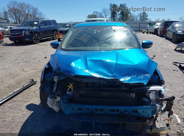 1FADP3N26GL387368 2016 FORD FOCUS Синий Вид щитка приборов