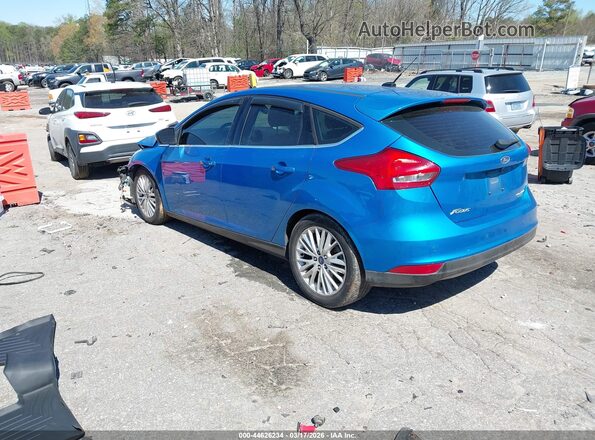 1FADP3N26GL387368 2016 FORD FOCUS Синий Задняя левая четверть