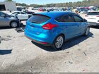 2016 Ford Focus Titanium Синий vin: 1FADP3N26GL387368