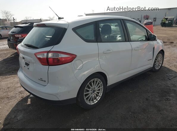 1FADP5AU0GL120228 2016 FORD C-MAX HYBRID Белый Задняя правая четверть