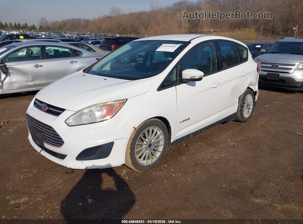1FADP5AU0GL120228 2016 FORD C-MAX HYBRID Белый Передняя левая четверть