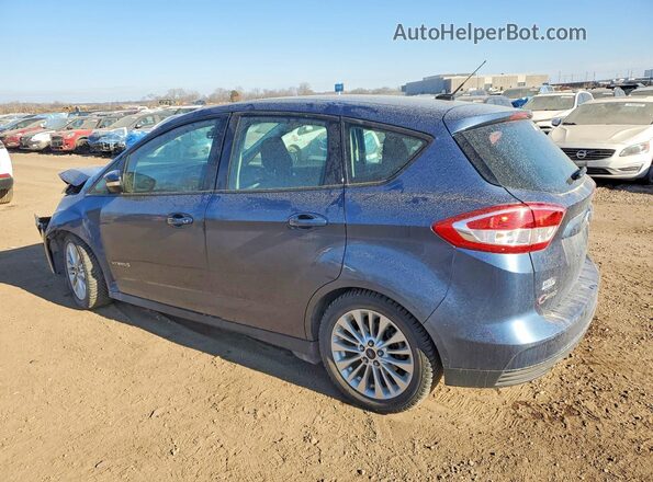 1FADP5AU2JL101770 2018 FORD C-MAX Синий Задняя левая четверть