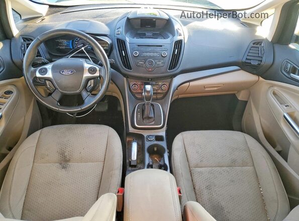 1FADP5AU3JL100739 2018 FORD C-MAX Серебряный Вид панели приборов