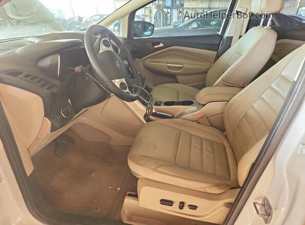 1FADP5BU2GL109830 2016 FORD C-MAX White Widok wnętrza z przodu