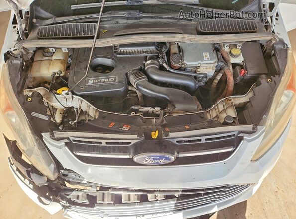 1FADP5BU2GL109830 2016 FORD C-MAX White Widok wnętrza z tyłu