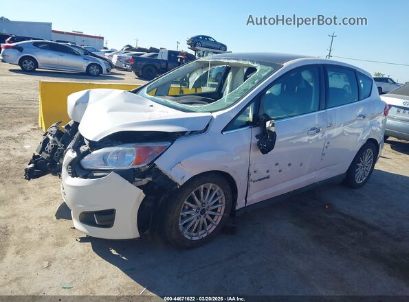 1FADP5BU5GL111023 2016 FORD C-MAX HYBRID Белый Передняя левая четверть