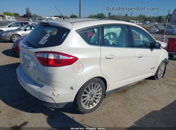 1FADP5BU5GL111023 2016 FORD C-MAX HYBRID Белый Задняя правая четверть