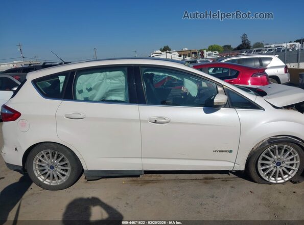 1FADP5BU5GL111023 2016 FORD C-MAX HYBRID Белый Вид задней части салона