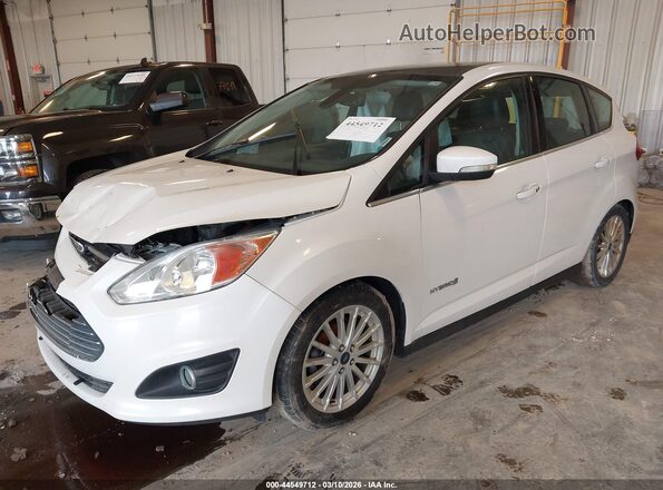 1FADP5BU7GL119222 2016 FORD C-MAX HYBRID Белый Передняя левая четверть