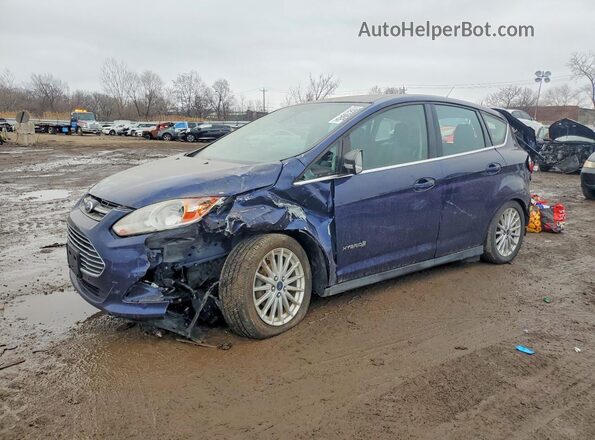 1FADP5BU9GL108660 2016 FORD C-MAX Синий Передняя левая четверть
