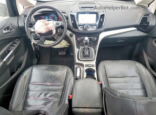 1FADP5BU9GL108660 2016 FORD C-MAX Синий Вид панели приборов