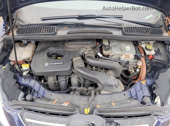 1FADP5BU9GL108660 2016 FORD C-MAX Синий Вид задней части салона