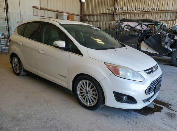 1FADP5BUXGL120414 2016 FORD C-MAX Белый Передняя правая четверть